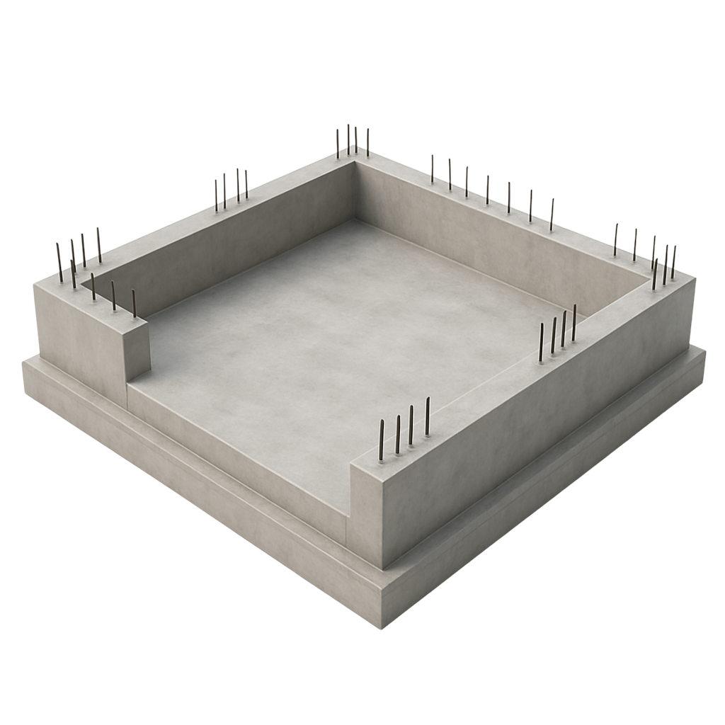 Монолитный фундамент в Туле