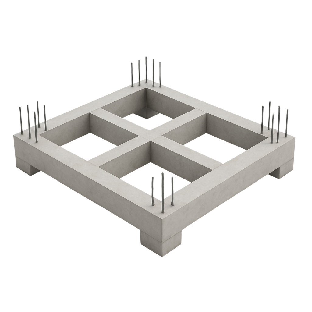 Ростверк фундамента в Туле