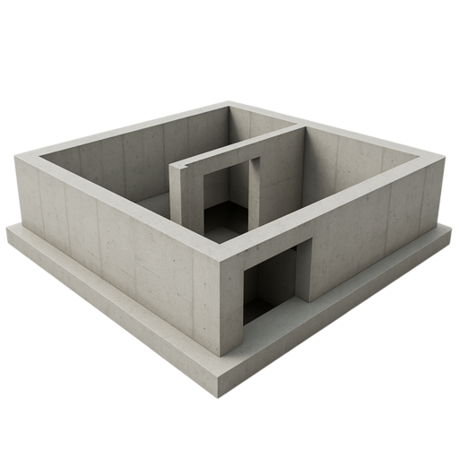 фундамент для дома с подвалом в Туле